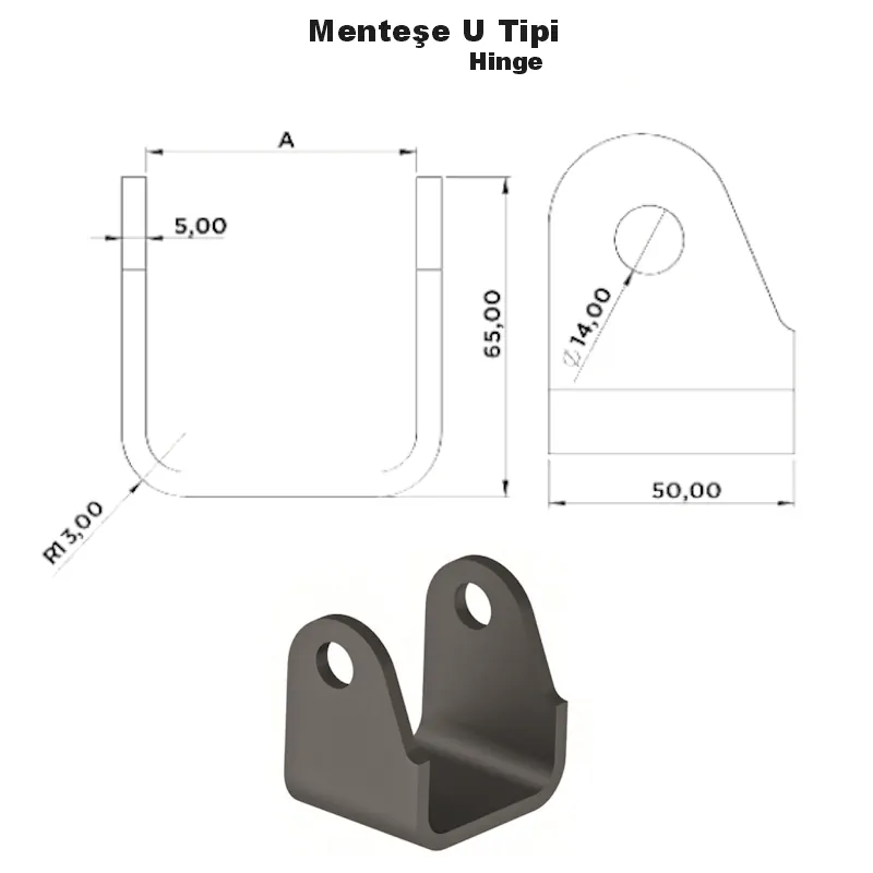 Menteşe U Tipi - Görsel 2