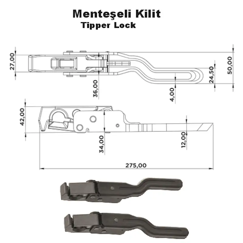 Menteşeli Kilit - Görsel 2