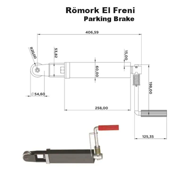 Römork El Freni - Görsel 2