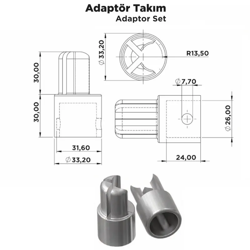 Adaptör Takım - Görsel 2