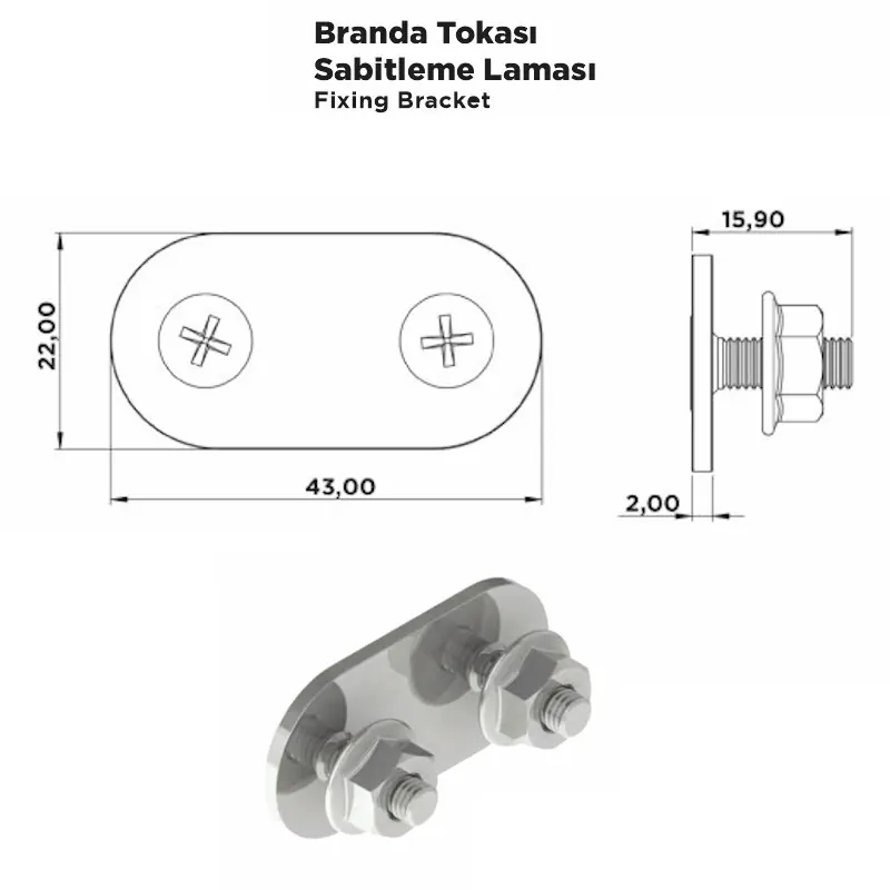 Branda Tokası Sabitleme Laması - Görsel 2