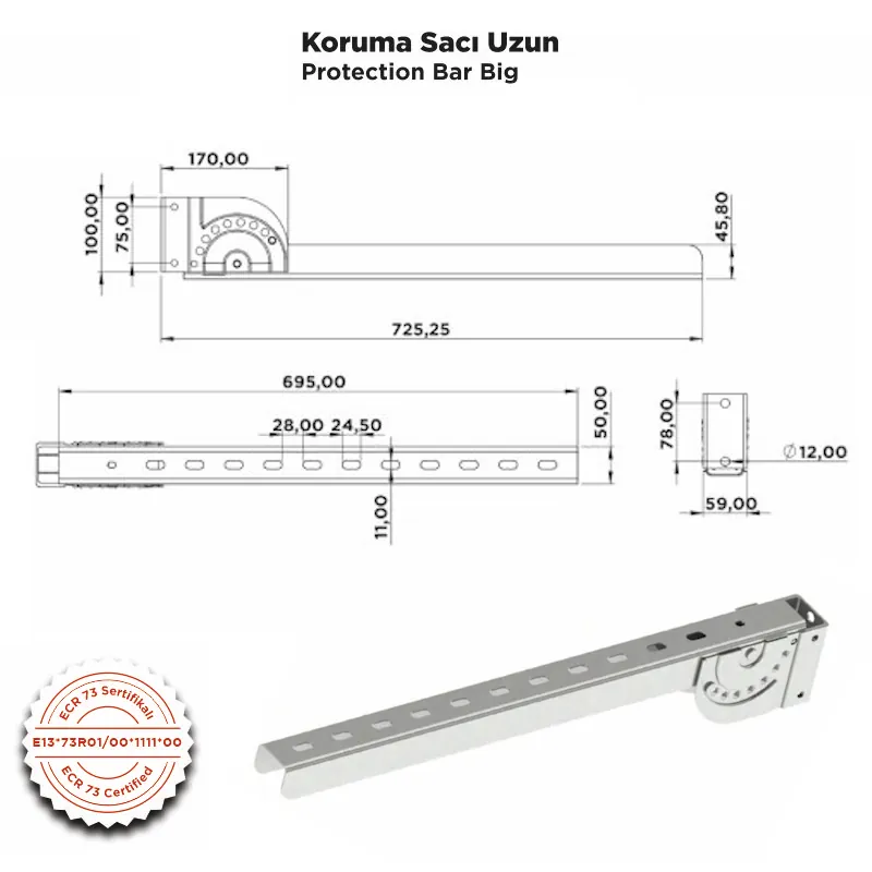 Koruma Sacı Uzun - Görsel 2