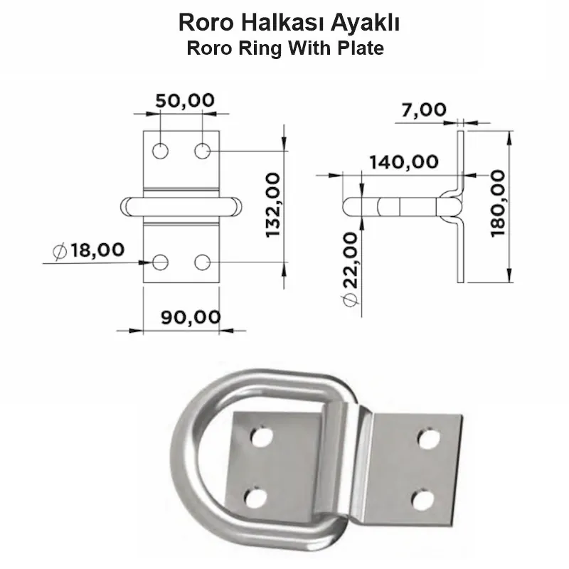 Roro Halkası Ayaklı - Görsel 2